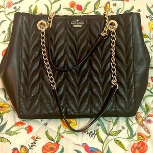 Like new Kate Spade Black Leather Purse